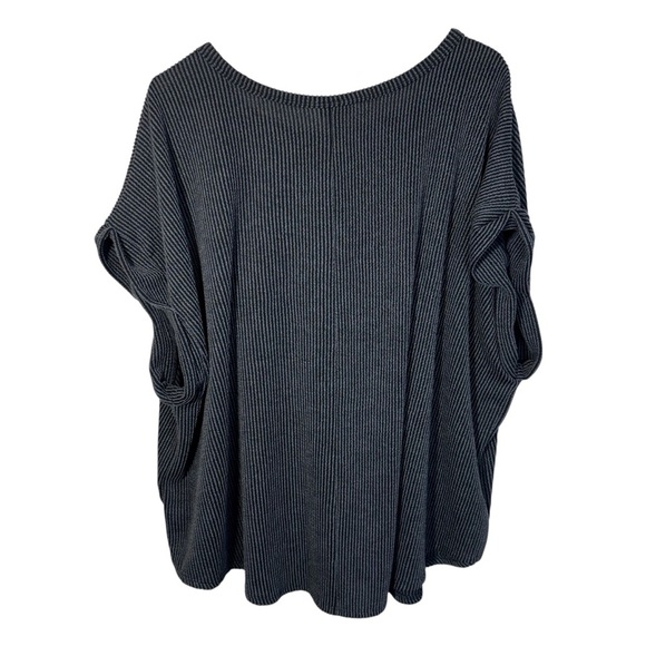 Torrid Scoop Neck Dolman Tee Grey Size 3X - Picture 3 of 16